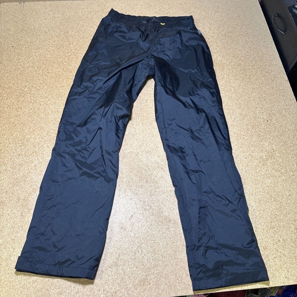 Cabela's Women's Rain Stopper Pants Straight Leg Size S Black NWT E3
